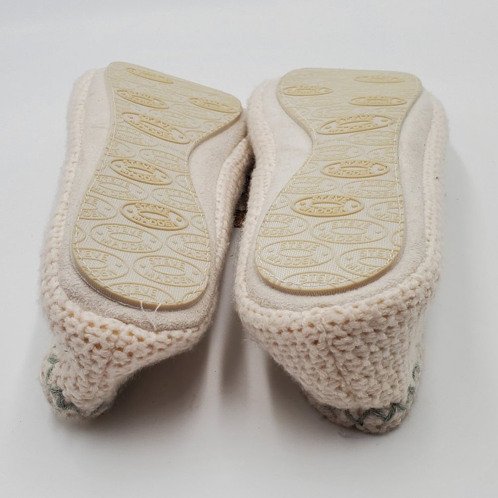 Steve Madden Ivory Knit Slippers - NWT - Picture 13 of 13